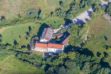 Vue aérienne de Moulin de Zeiskam à Zeiskam dans le département Rhénanie-Palatinat, Allemagne