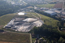 Vue aérienne de Décharge de déchets ménagers à Herzogenaurach dans le département Bavière, Allemagne