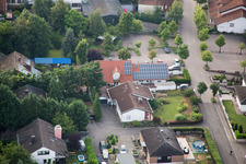 Vue aérienne de Quartier Billigheim in Billigheim-Ingenheim dans le département Rhénanie-Palatinat, Allemagne