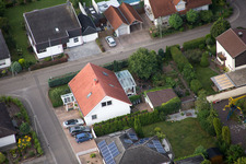 Maxburgstr à le quartier Billigheim in Billigheim-Ingenheim dans le département Rhénanie-Palatinat, Allemagne d'un drone