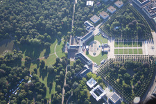 Quartier Innenstadt-West in Karlsruhe dans le département Bade-Wurtemberg, Allemagne d'en haut