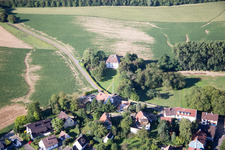 Image drone de Quartier Hohenwettersbach in Karlsruhe dans le département Bade-Wurtemberg, Allemagne