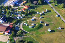 Vue aérienne de Parc Womo Ortenau - Junglas Design GmbH & Co KG à Meißenheim dans le département Bade-Wurtemberg, Allemagne
