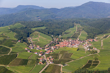 Champs agricoles et terres arables à Rodern dans le département Haut-Rhin, France