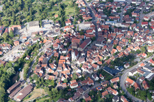 Photographie aérienne de Knittlingen dans le département Bade-Wurtemberg, Allemagne
