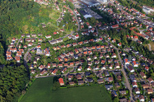 Vue aérienne de Dobelweg à Maulbronn dans le département Bade-Wurtemberg, Allemagne