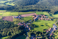 Vue aérienne de Centre de loisirs - Parc d'attractions Emplacement : Centre de vacances familial Haus Lutzenberg eV à le quartier Lutzenberg in Althütte dans le département Bade-Wurtemberg, Allemagne