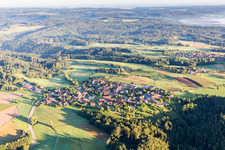 Vue aérienne de Quartier Hohenhardtsweiler in Oberrot dans le département Bade-Wurtemberg, Allemagne