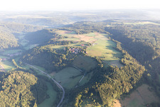 Vue aérienne de Quartier Ebersberg in Oberrot dans le département Bade-Wurtemberg, Allemagne