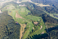 Photographie aérienne de Terrain de golf du Château de Langenstein - The Country Club à le quartier Orsingen in Orsingen-Nenzingen dans le département Bade-Wurtemberg, Allemagne