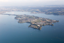 Photographie aérienne de Reichenau dans le département Bade-Wurtemberg, Allemagne