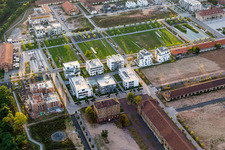Photographie aérienne de Terrain d'exposition pour le Salon horticole national 2015 à Landau in der Pfalz dans le département Rhénanie-Palatinat, Allemagne
