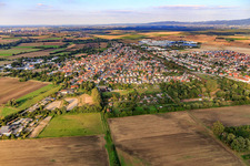 Groß-Rohrheim dans le département Hesse, Allemagne d'en haut