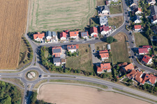 Quartier Hardtwald in Neupotz dans le département Rhénanie-Palatinat, Allemagne vu d'un drone