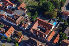 Photographie aérienne de Hôtel zum Rössel à Kandel dans le département Rhénanie-Palatinat, Allemagne