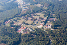 Photographie aérienne de Bitche dans le département Moselle, France