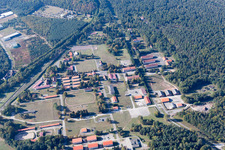 Bitche dans le département Moselle, France d'en haut