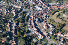Photographie aérienne de Bitche dans le département Moselle, France