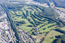Bitche dans le département Moselle, France vue du ciel