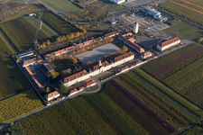 Photographie aérienne de Le Quartier Hornbach à Neustadt an der Weinstraße dans le département Rhénanie-Palatinat, Allemagne
