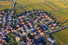 Vue aérienne de Quartier résidentiel de la Von-Dalberg-Straße à le quartier SaintMartin in Sankt Martin dans le département Rhénanie-Palatinat, Allemagne
