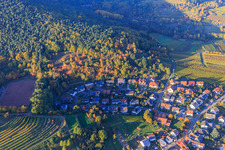 Vue aérienne de Quartier résidentiel de la Citadelle à le quartier SaintMartin in Sankt Martin dans le département Rhénanie-Palatinat, Allemagne
