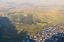 Photographie aérienne de Klingenmünster dans le département Rhénanie-Palatinat, Allemagne