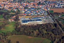 Vue aérienne de Zone industrielle O à Rohrbach dans le département Rhénanie-Palatinat, Allemagne