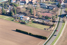 Erlenbach bei Kandel dans le département Rhénanie-Palatinat, Allemagne vue d'en haut