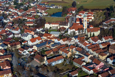 Photographie aérienne de Bad Birnbach dans le département Bavière, Allemagne