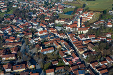 Bad Birnbach dans le département Bavière, Allemagne d'en haut