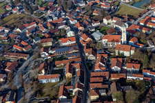 Bad Birnbach dans le département Bavière, Allemagne vue d'en haut