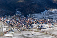Eschbach dans le département Rhénanie-Palatinat, Allemagne depuis l'avion