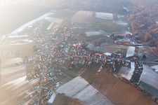 Retschwiller dans le département Bas Rhin, France d'en haut