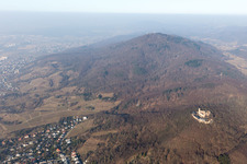Quartier Auerbach in Bensheim dans le département Hesse, Allemagne hors des airs
