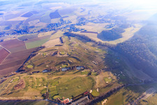 Vue aérienne de Quartier Kirchbrombach in Brombachtal dans le département Hesse, Allemagne