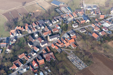 Siegen dans le département Bas Rhin, France d'un drone