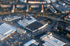 Zone industrielle Nord à Landau in der Pfalz dans le département Rhénanie-Palatinat, Allemagne vu d'un drone