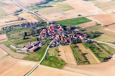 Vue aérienne de Betschdorf dans le département Bas Rhin, France