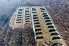 Mertzwiller dans le département Bas Rhin, France vue d'en haut