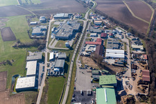 Enregistrement par drone de Mertzwiller dans le département Bas Rhin, France