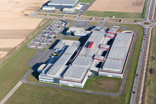 Vue aérienne de Locaux de l'usine SEW-USOCOME à Brumath à Bernolsheim à Mommenheim dans le département Bas Rhin, France