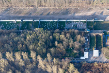 Vue aérienne de Au stand de tir à le quartier Fautenbach in Achern dans le département Bade-Wurtemberg, Allemagne