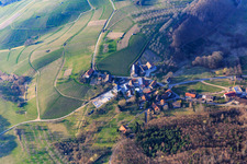 Vue aérienne de Presteneck à le quartier Hornenberg in Lauf dans le département Bade-Wurtemberg, Allemagne