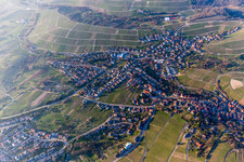 Vue aérienne de Quartier Varnhalt in Baden-Baden dans le département Bade-Wurtemberg, Allemagne