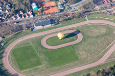 Quartier Herxheim in Herxheim bei Landau dans le département Rhénanie-Palatinat, Allemagne vue d'en haut