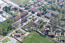 Vue aérienne de Santa Margherita dans le département Vénétie, Italie