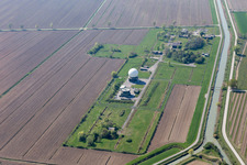 Vue aérienne de Selvamaggiore dans le département Vénétie, Italie