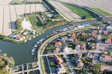 Photographie aérienne de Brian dans le département Vénétie, Italie