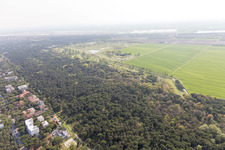Vue aérienne de Lido DI Savio dans le département Émilie-Romagne, Italie